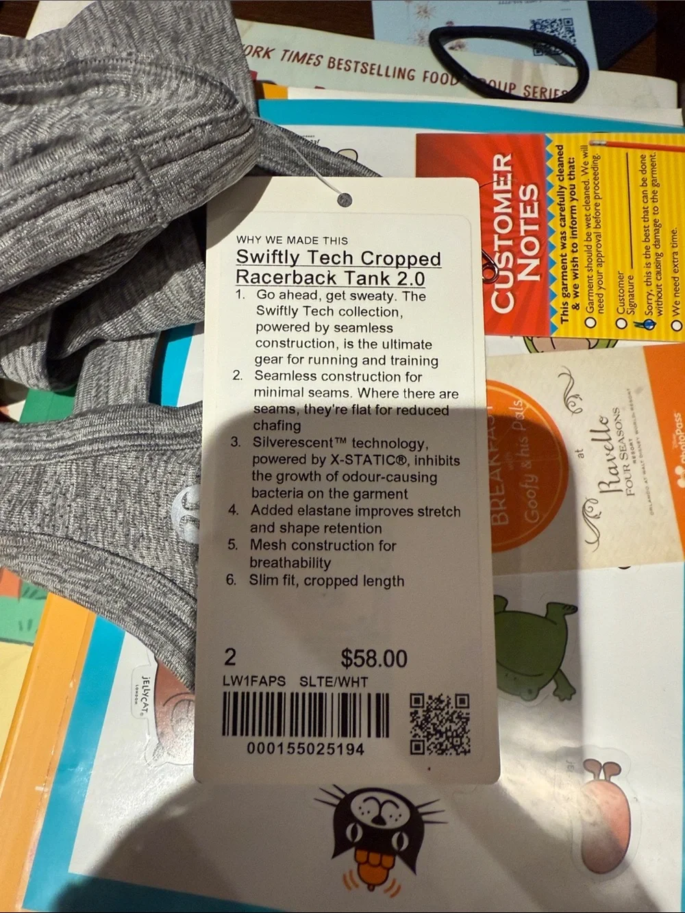 Swiftly Tech Racerback Athletic Tank Top - Picture 6 of 6